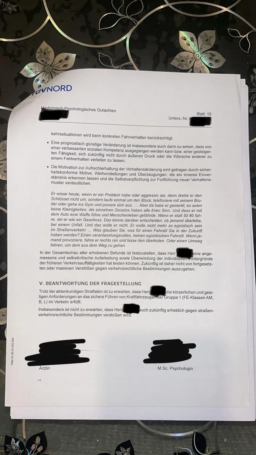 Positives MPU-Gutachten – Straftaten